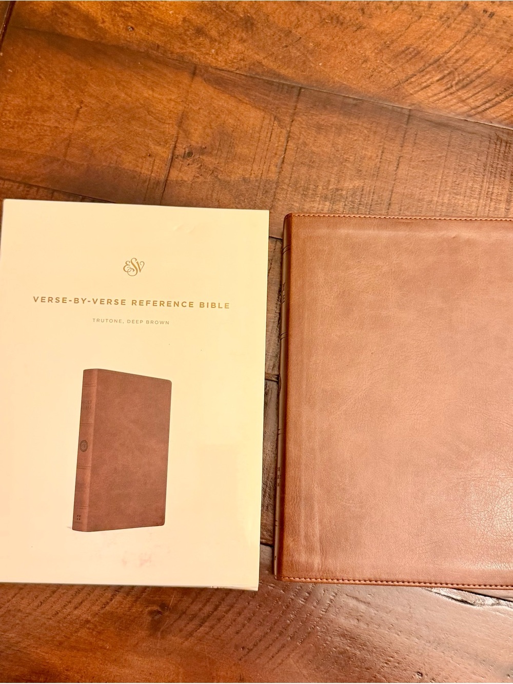ESV Verse By Verse Reference Bible 2015  Deep Brown, Top Grain Leather Crossway